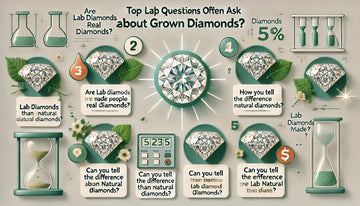 Top 5 questions about lab diamonds.
