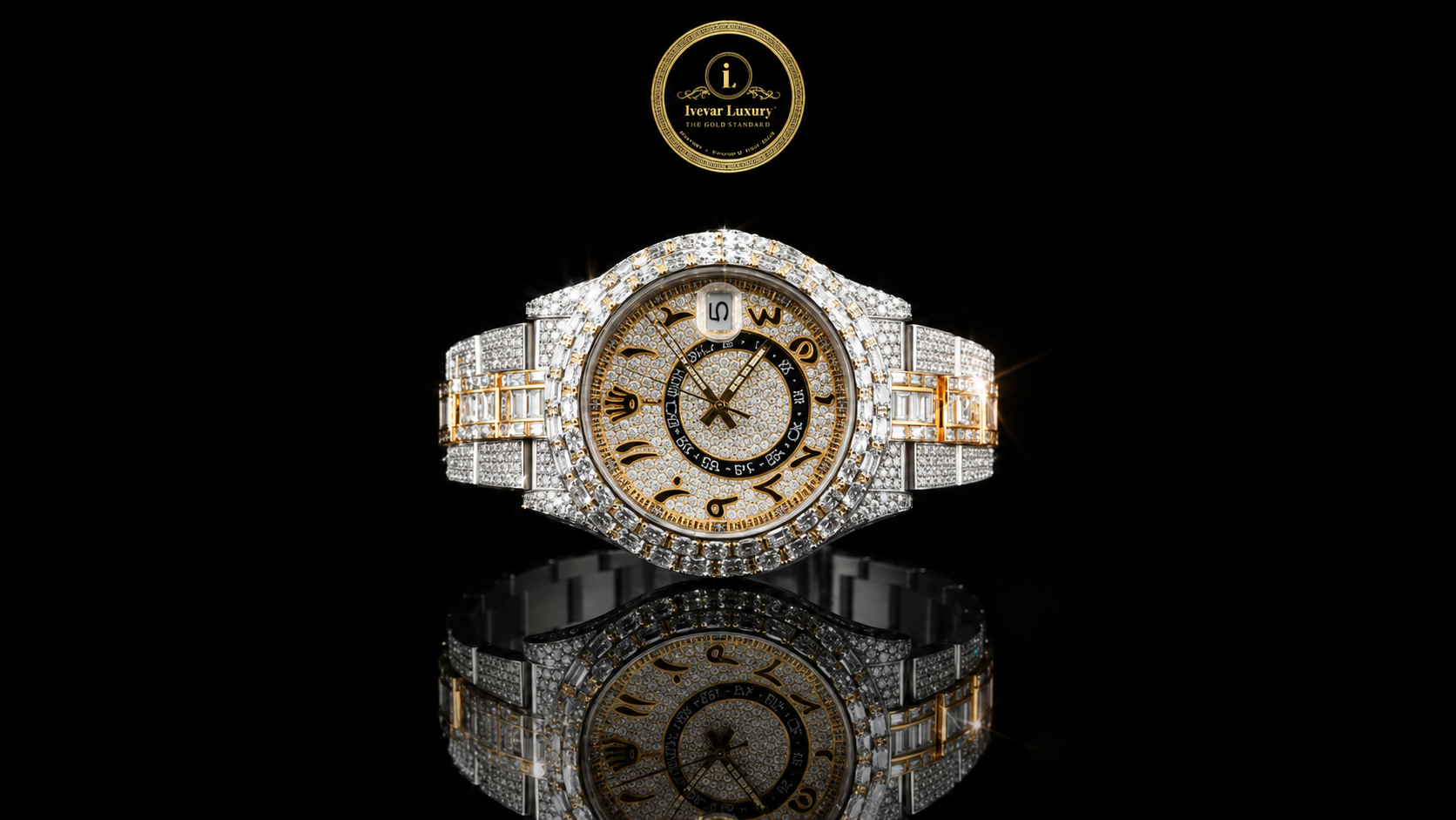 Round Diamond Watch