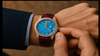 Half iced out watch clean face