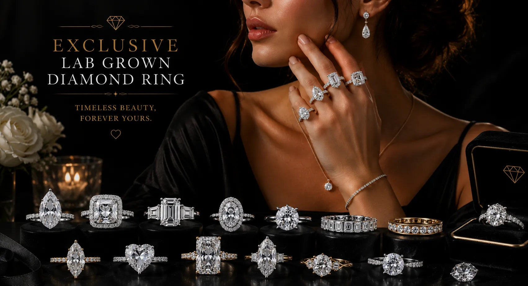Exclusive Lab Grown Diamond Ring
