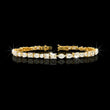 Multi Shape Mixed Cut Lab Diamond Tennis Bracelet For Women