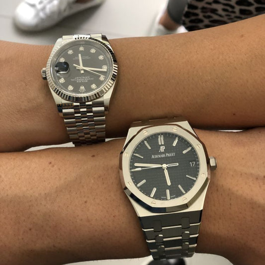 Executive Icons Luxury Watch Collection Diamond Date Elegance Meets Modern Royal Oak Sophistication