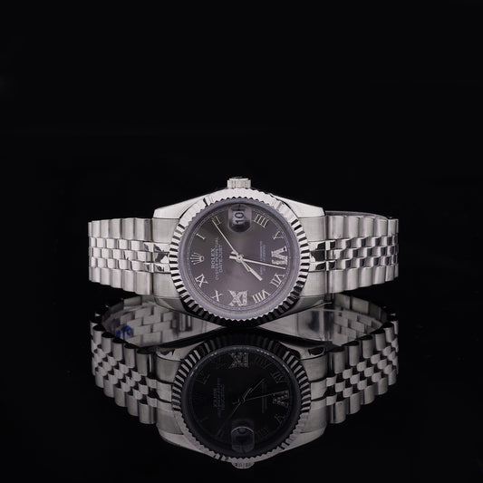 Diamond Heritage Collection Luxury Skeleton Masterpiece And Executive Date Timepiece Duo