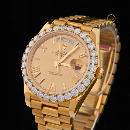 Where Edge Meets Elegance - Bespoke Moissanite Men's Watch by Ivevar