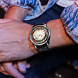 Sports Series Silver World Football Limited Edition Automatic Watch