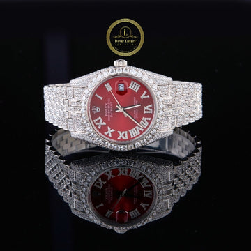 Shine Day & Night IVEVAR Lab Diamond Iced Out Watch