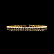 Round Cut Moissanite Diamond Classic Tennis Bracelet with Sparkling Timeless