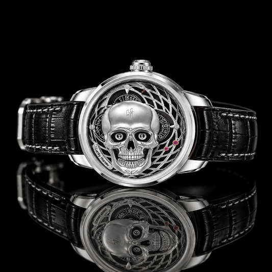 Craftsmanship Series Silver Skull Limited Edition Automatic Watch