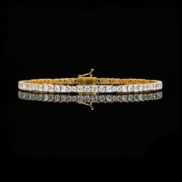 Princess Cut Moissanite Diamond Exquisite Personalized Bracelet