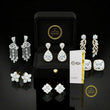 Moissanite Emerald Cut Diamond Stud Earring The Ultimate Everyday Luxury For Mine - View 12
