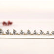 Heart Shape Moissanite Diamond Stud Earring For Love - View 2
