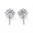 Timeless Princess Cut Moissanite Diamond Earrings Ethical Brilliance Perfect For Gift - View 10