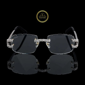 Luxury Hip Hop Unisex Sunglasses with Diamonds Detailing By Ivevar