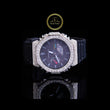 Fully Iced Luxury Wristwatch with Lab Grown Diamond Bezel – Modern Street Style and Timeless Elegance
