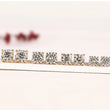 Cushion Cut Moissanite Diamond Solitaire Stud Earring - View 2