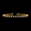 Round Cut Moissanite Diamond Tennis Bracelet Symbol of Grace and Brilliance