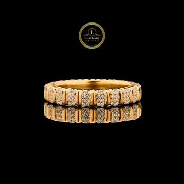 Round Cut Moissanite Diamonds Eternity Band