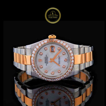 IVEVAR Luxury Men's Watch Stainless Steel Lab Grown Diamond Watch for Men And Elegant Gift