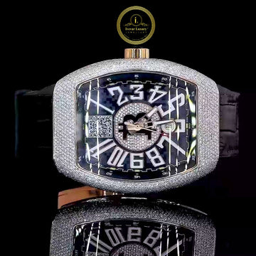 Understated Drip Half Iced Lab Diamond Watch for Active Lifestyles Ivevar
