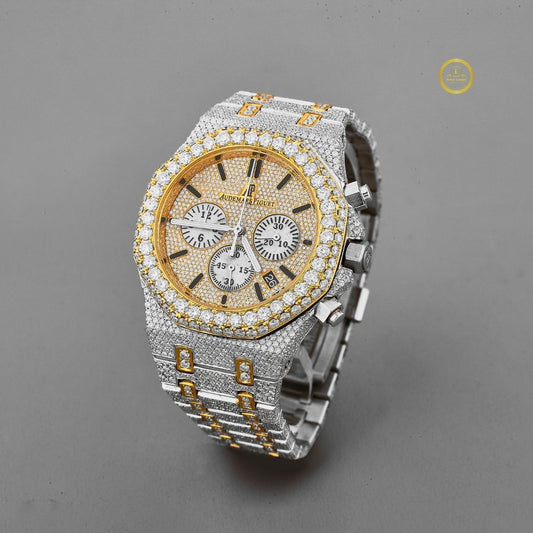 Exclusive Full Ice Out Watch By Ivevar Moissanite Diamond Luxury Timepiece For Every Occasions
