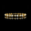 Round Cut Lab Diamond Bracelet Custom Design