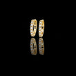 Exquisite Luxury Lab Diamond Earring Round Brilliant Cut Luxury Hoops With Elegance
