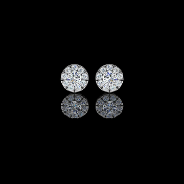 Modern Moissanite Round Cut Diamond Earring Designs Wear Innovation For Every Look