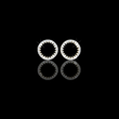 Handcrafted Moissanite Round Cut Diamond Earring Precision, Passion & Perfection