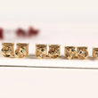 Asscher Cut Moissanite Diamond Solitaire Women's Earring - View 3