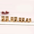 Emerald Cut Moissanite Diamond Stud Daily Wear Earring - View 3