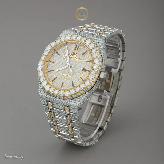 Bling Diamond Watch Full Iced Lab Grown Diamonds Ivevar