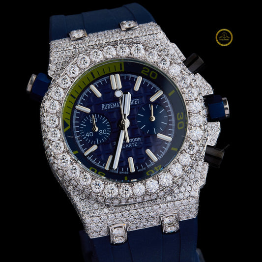 Exclusive Men’s Statement Quartz Watch with Precision Detailing and Diamond Elegance by Ivevar