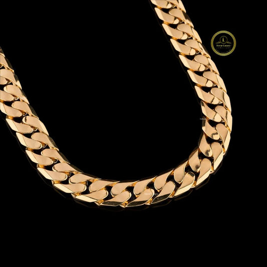 Premium Iced Clasp Moissanite Cuban Necklace By Ivevar