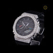 Fully Iced Luxury Wristwatch with Lab Grown Diamond Bezel – Modern Street Style and Timeless Elegance - View 2