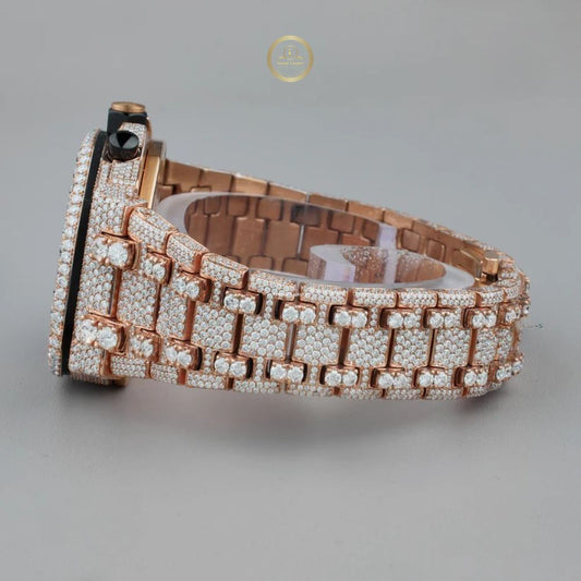 Lab Grown Diamond Watch by Ivevar Iced Out Elegance