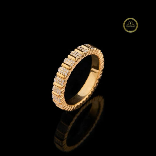 Round Cut Lab Diamonds Eternity Band - View 2