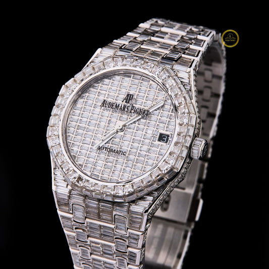 The Ultimate Iced Icon Full Moissonite Diamond Brilliance by IVEVAR Luxury Rich text editor