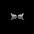 Luxury Finest Lab Created Diamond Marquise Leaf Climber Earring for Birthday Gift