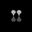 Sustainable Sparkle Top Luxury Round Cut Lab Grown Diamond Earring For Soft Corner