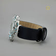 Luxury Watch Collection | Black Chronograph & Turquoise Diamond Floral Watch