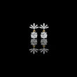 Stunning Lab Created Diamond Baguette and Round Brilliant Harmony Earring