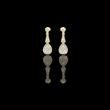 Pure Opulence Round Moissanite Diamond Halo Drop Earrings Premium Fine Jewelry