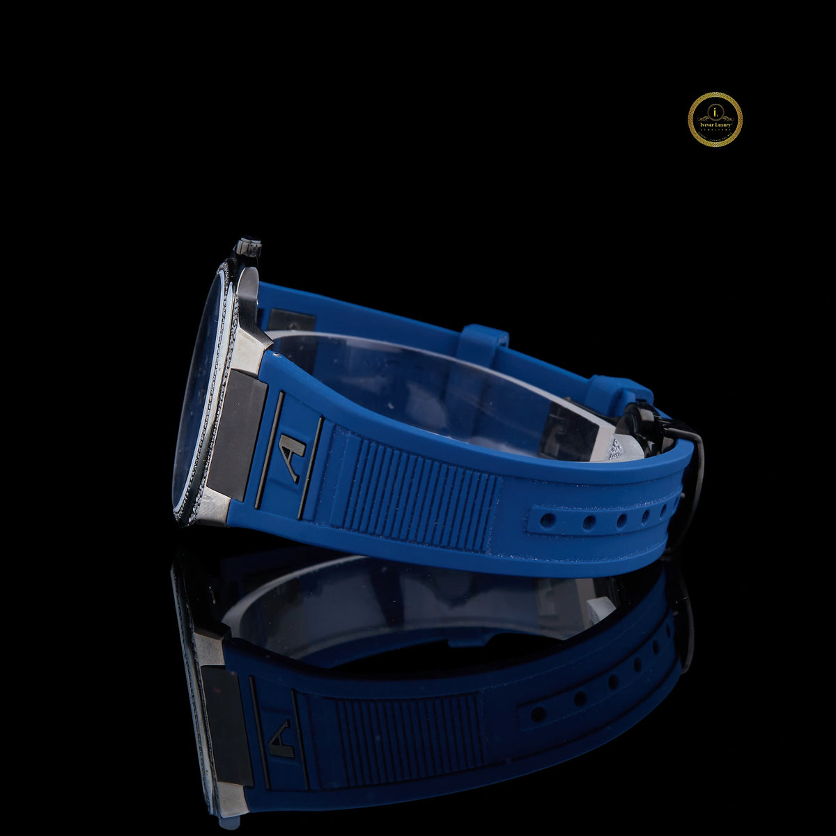 Classic Blue Dial Ultra Slim Sport Luxury Watch - View 3