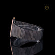 Black & Rose Gold Diamond Bezel Men's Watch - View 3