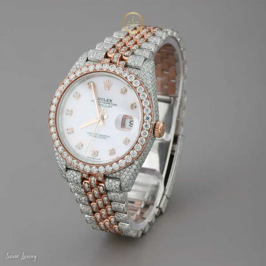 Bling Diamond Watch for Men – IVEVAR Full Iced Out Moissanite Luxury Watch