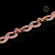 Premium Lab Created Diamond Infinity Necklace By Ivevar - View 3