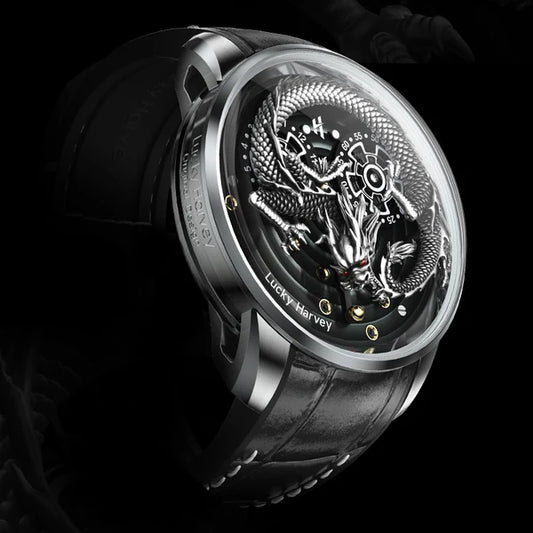 Craftsmanship Series Silver Dragon Automatic Watch - view 2