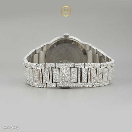 The Complete Ice Experience Fully Iced Lab Diamond Watch Ivevar