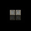 Precious Adornments Moissanite Princess Cut Diamond Earrings Unparalleled Elegance
