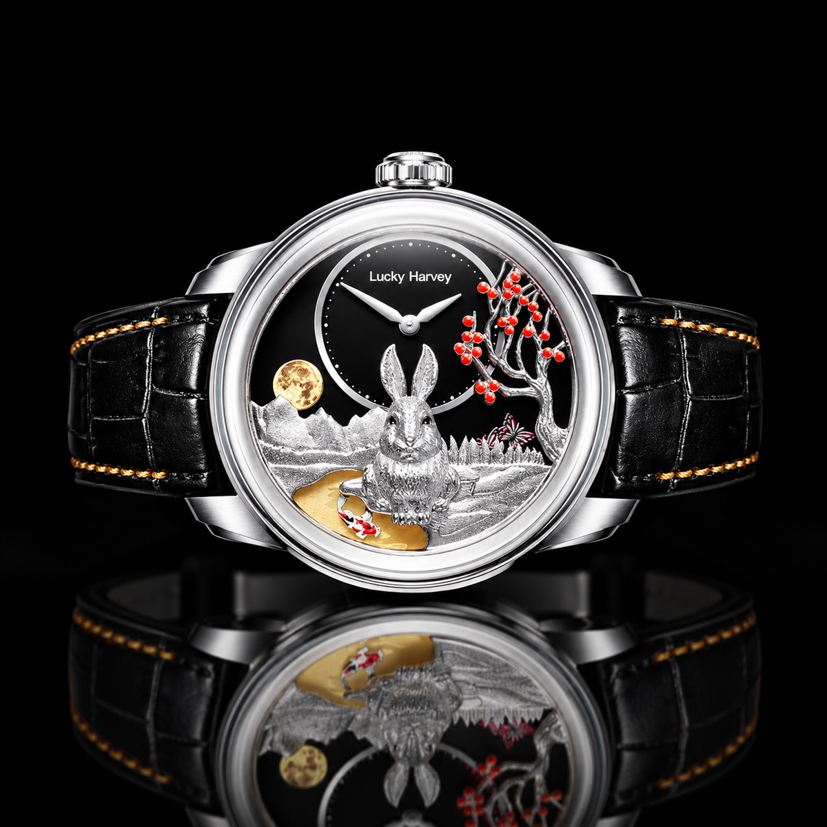 Craftsmanship Series Silver Rabbit Limited Edition Automatic Watch